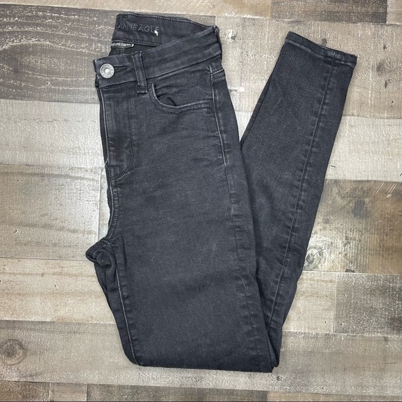 American Eagle Curvy Hi-Rise Jegging 00 - Picture 1 of 11